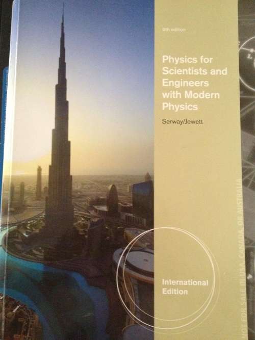 Physics for Scientists and Engineers with Modern Physics 9th Edition Serway/Jewett