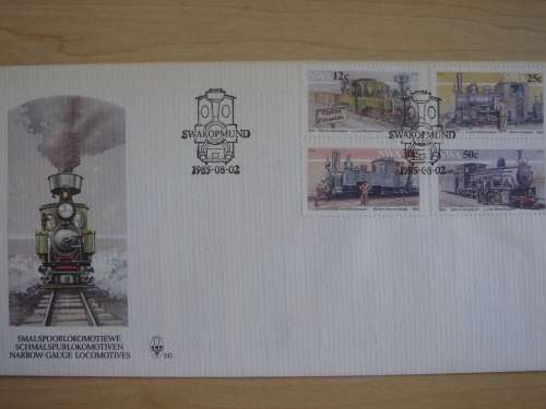 1985 SWA - Old Steam Locomotives on FDC