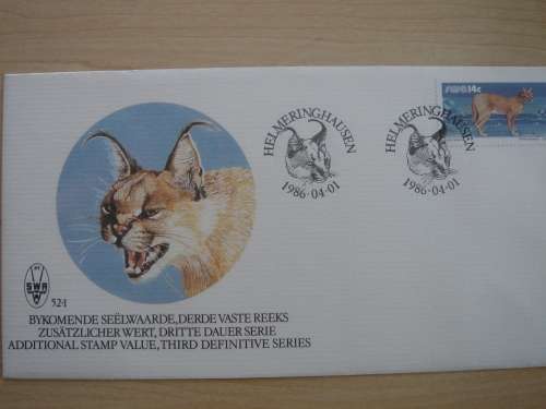 1986 SWA Caracal FDC