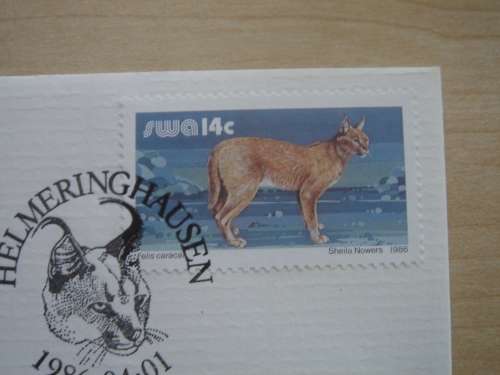1986 SWA Caracal FDC