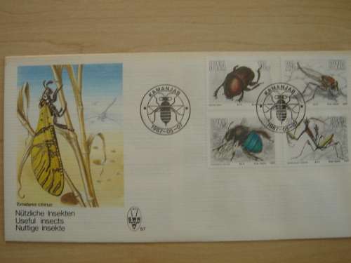 1987 SWA FDC Insects