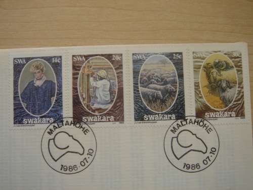 1986 SWA FDC Swakara