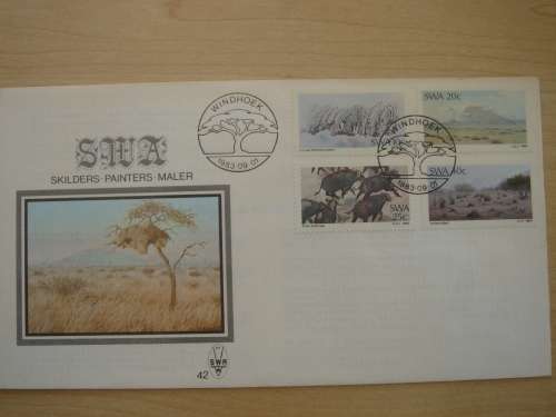 1983 SWA FDC Painters
