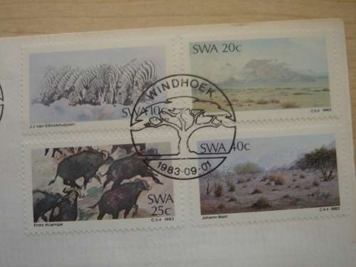 1983 SWA FDC Painters