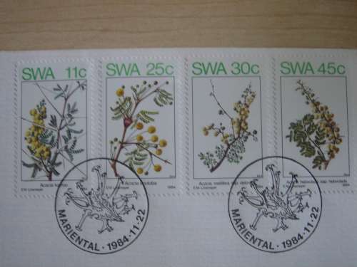 1985 SWA - Acacia Tree Flowers on FDC