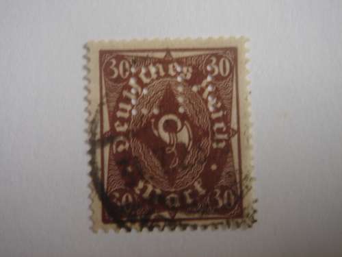 1922 Deutsches Reich MiNr 231 a  used, stamped
