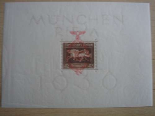 1936 Deutsches Reich MiNr 649 in Block 10 MNH