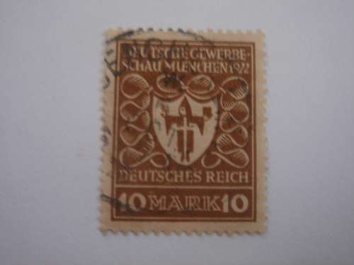 1922 Deutsches Reich MiNr 203 a used, stamped