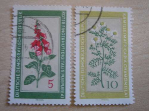 1960 DDR MiNr 757-758 used, stamped