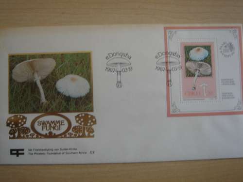 1987 Ciskei - Fungi FDC with 1 stamp