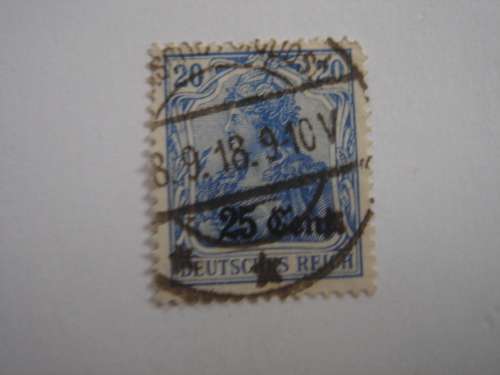 1914 Deutsches Reich Etappengebiet West MiNr 6 c used, stamped