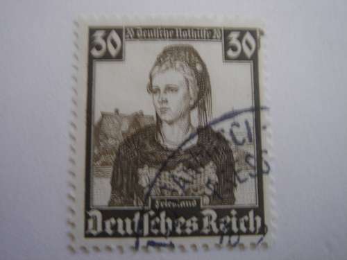 1935 Deutsches Reich MiNr 596 used, stamped