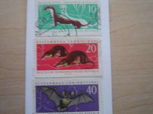 1962 DDR MiNr 870-872 used, stamped