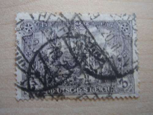 1919 Deutsches Reich MiNr 96 B II b used, stamped