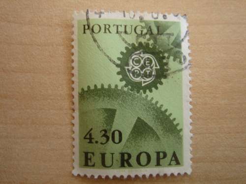 1967 Portugal - EUROPA 4.30 used, stamped