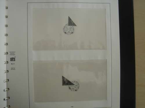 1939-1945 German Occupied Areas SAFE Album Nr 9 (43 pages) + 16 pages from a LEUCHTTURM Album