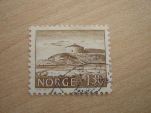 1977 Norway - Lighthouse 130 Oere used, stamped
