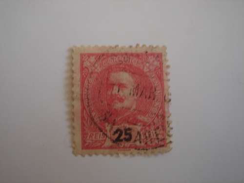 1895 Portugal - King Carlos 25 R. used, stamped