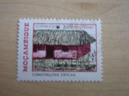 2000 Mocambique - Tipicas 10000 MT optd used, stamped