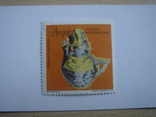 1994  Angola - Ceramica Traditional used, stamped