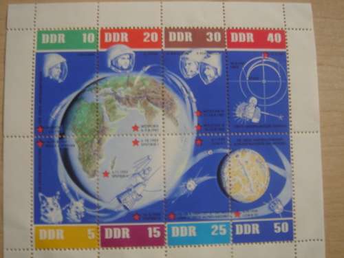 1962 DDR MiNr 926-933 Sheet MNH