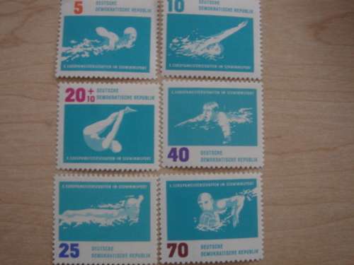 1962 DDR MiNr 907-912 MNH