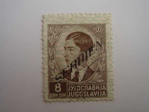 1941 Deutsches Reich Serbien MiNr 42 used, stamped