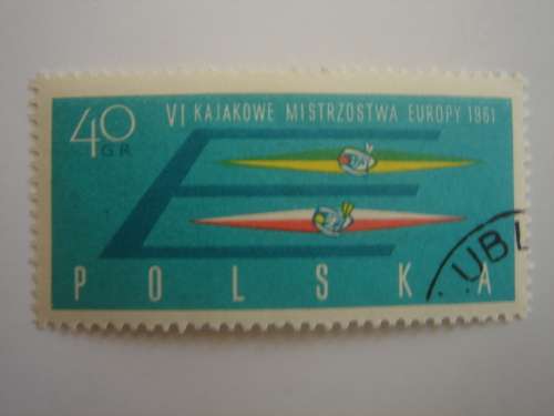 1961 Poland - European Kajak Championships 40 GR MNH, stamped