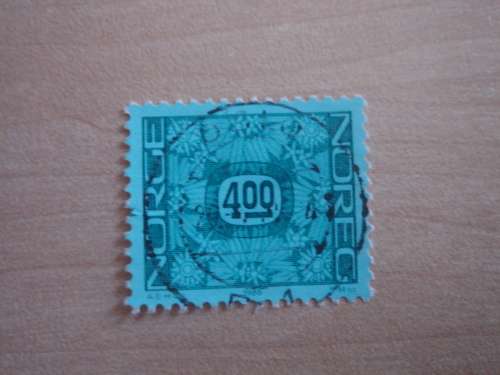 1986 Norway 400 Oere used, stamped
