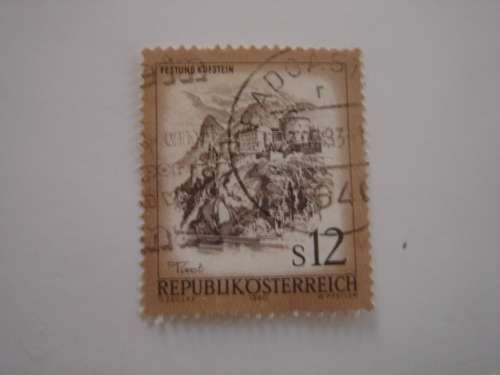 1980 Austria - Festung Kufstein S 12 used, stamped