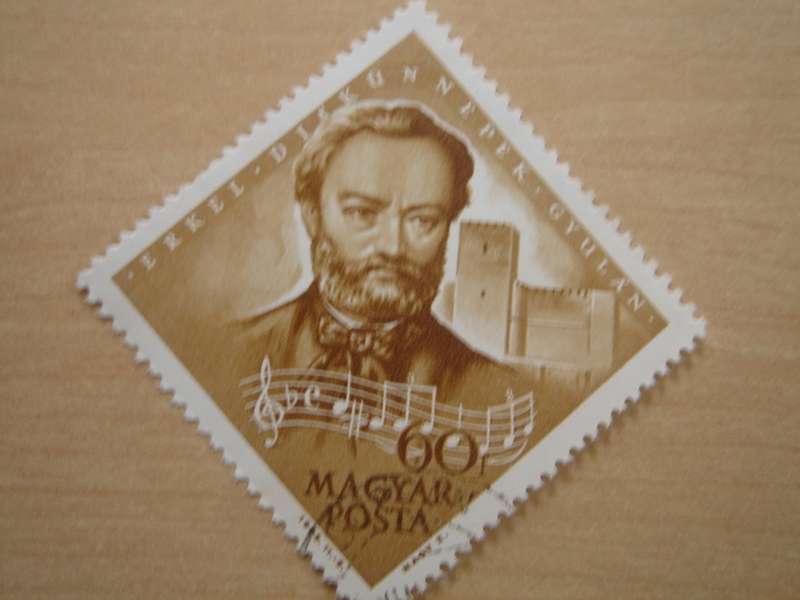 1963 Hungary - Gyulan Erkel 60f used, stamped