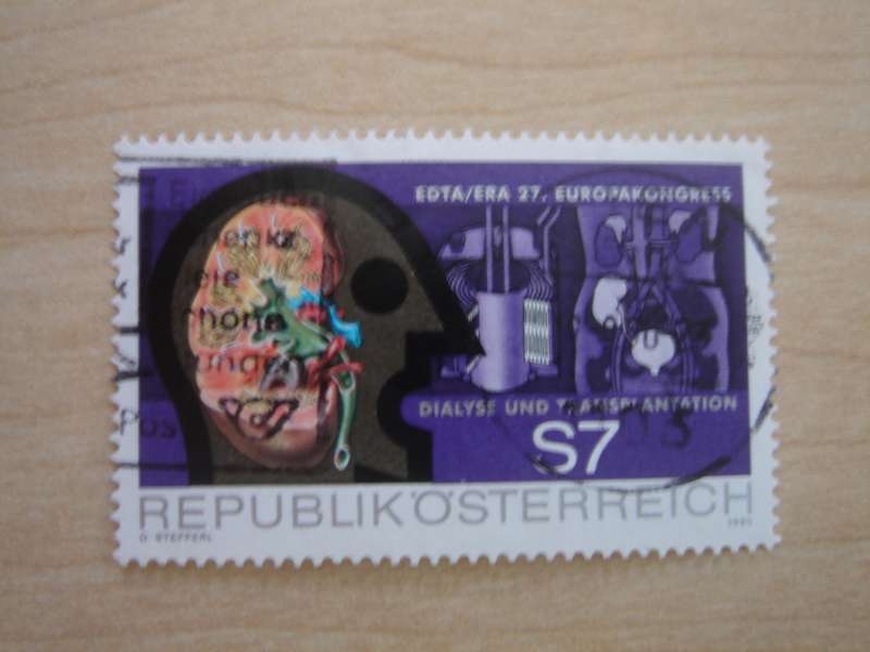 1990 Austria - EDTA/ERA Kongress S7 used, stamped