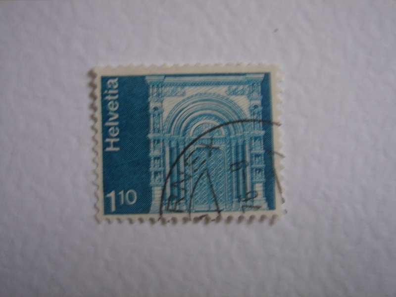 1973 Helvetia - SG859 used, stamped