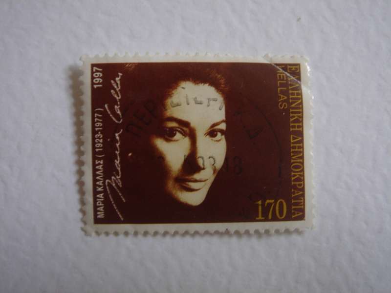 1997 Greece - Maria Kallas 170 used, stamped
