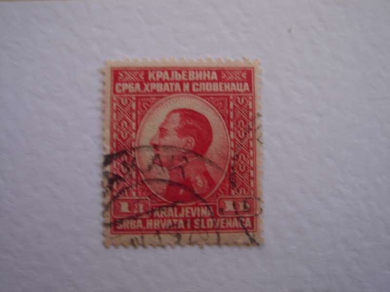 1924 Yugoslavia - King Alexander 1 D used, stamped