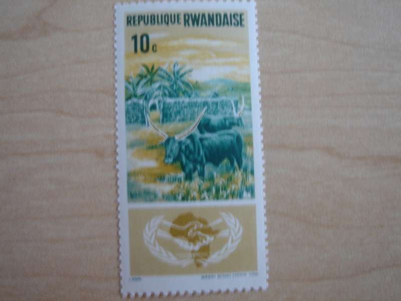 1965 Rwanda - International Cooperation 10 C MNH