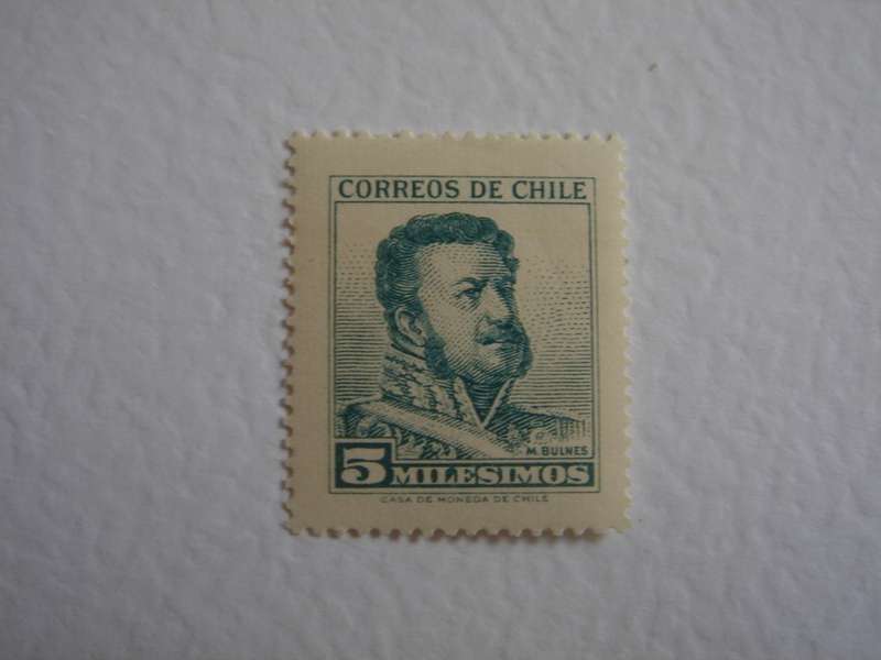 1960 Chile - M. Bulnes 5 m MNH