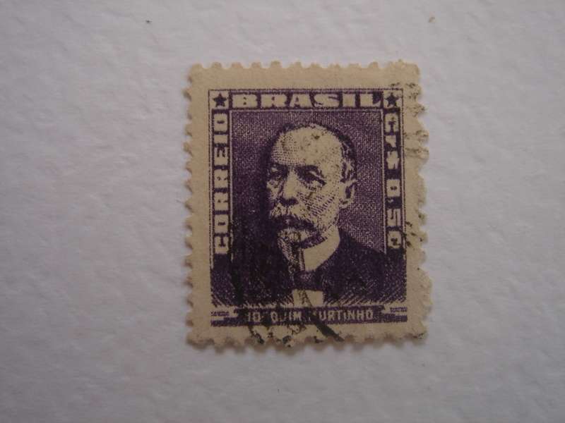 1954 Brazil - Portrait of J. Murtinho 50 c used, stamped