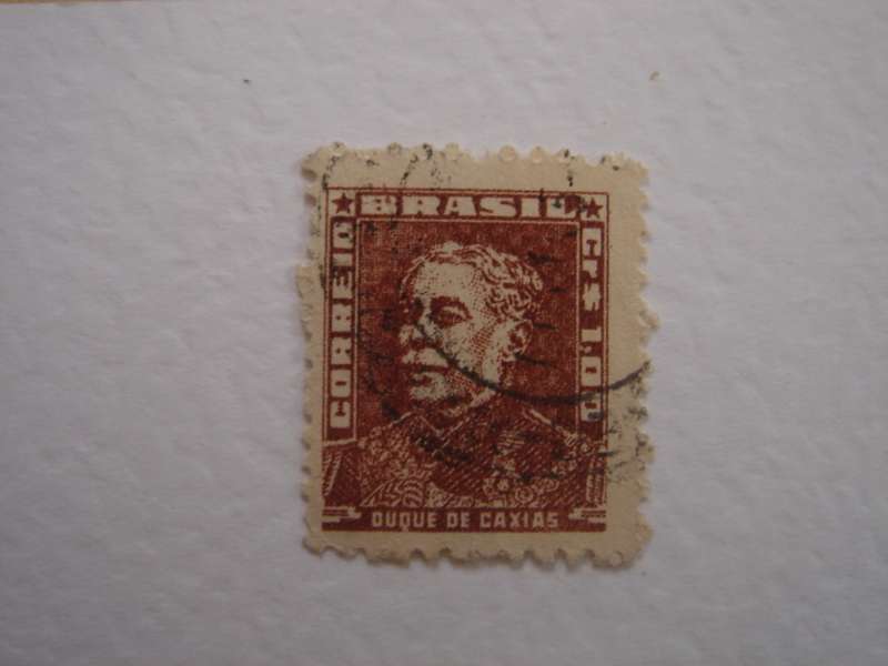 1954 Brazil - Portrait of Duke of Caxia 1 $ used, stamped