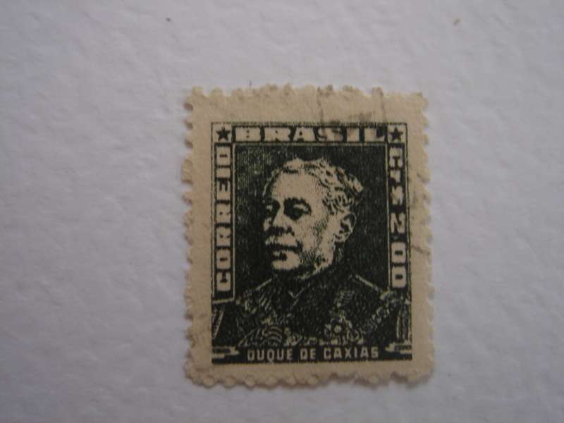 1954 Brazil - Portrait of Duke of Caxia 2,00 $ used, stamped