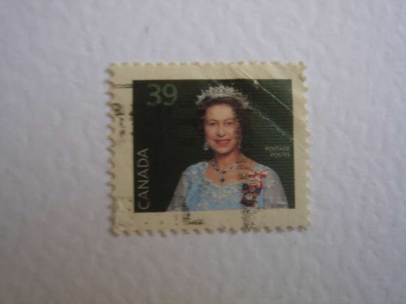 1990 Canada - QE II 39 c used, stamped