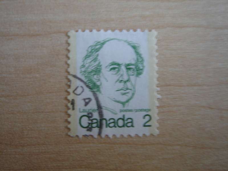 1973 Canada - Laurier 2 c used, stamped