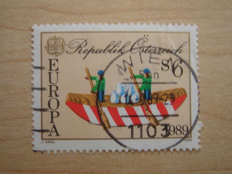 1989 Austria - EUROPA 6 S used, stamped