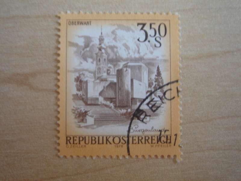 1978 Austria - Oberwart 3.50 S used, stamped