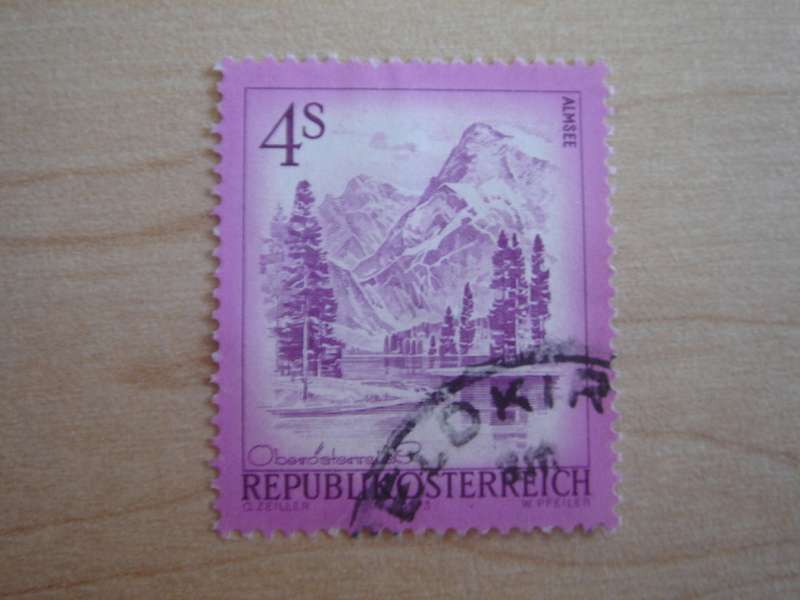 1973 Austria - Almsee 4 S used, stamped