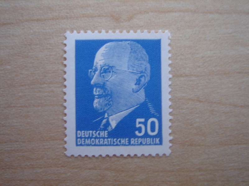 1963 DDR MiNr 937 I R Walter Ulbricht MNH with number `895` on back