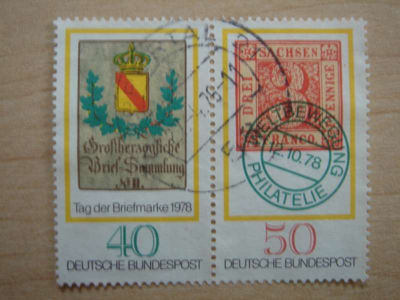 1978 BRD MiNr 980-981 ZD used, stamped