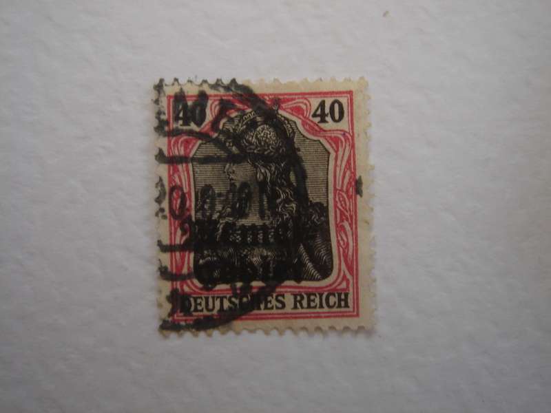1920 Deutsches Reich Memelgebiet MiNr 6 used, stamped