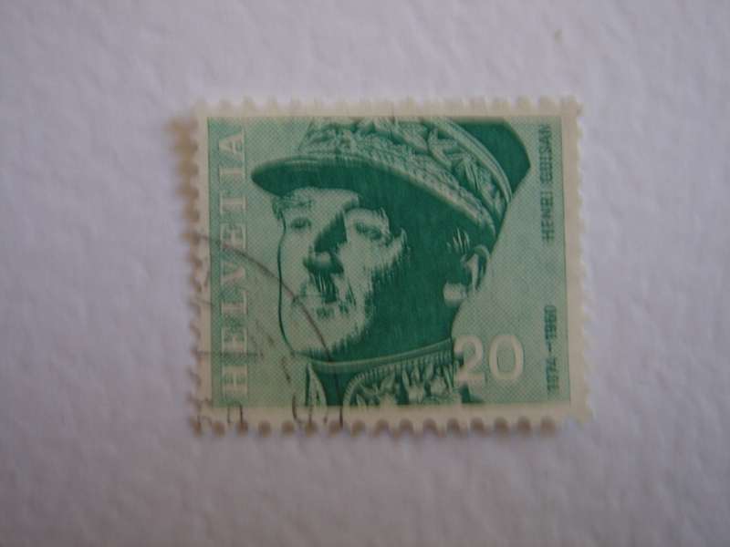 1969 Helvetia - Henri Guisan 20 used, stamped