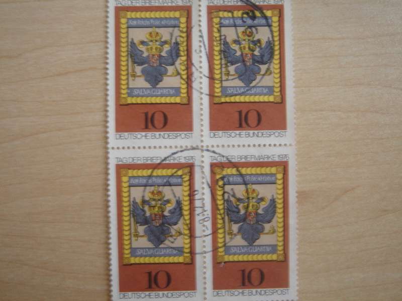 1976 BRD MiNr 903 Block of 4 used, stamped